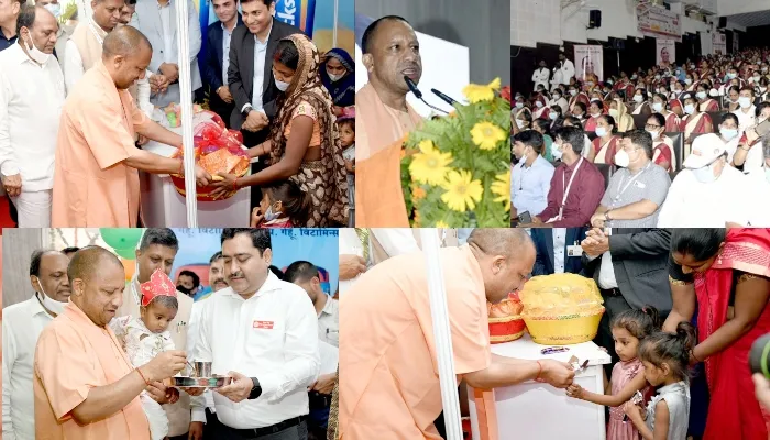 गोरखपुर से सीएम योगी ने किया प्रदेश व्यापी विशेष संचारी रोग नियंत्रण, दस्तक अभियान का शुभारंभ