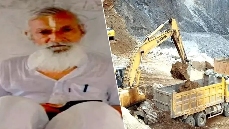 एक आंदोलन ऐसा भी: अवैध खनन के खिलाफ साधु ने दे दी अपने प्राण की आहुति, देखें Video