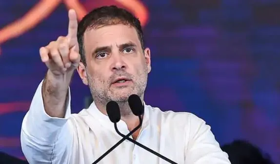 Congress Protest: राहुल गांधी का केंद्र पर बड़ा हमला, कहा – 70 साल का हमारा लोकतंत्र 8 साल में खत्म