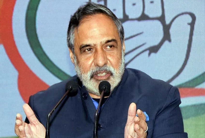 हिमाचल में कांग्रेस को बड़ा झटका, आनंद शर्मा ने संचालन समिति के अध्यक्ष पद से दिया इस्तीफा