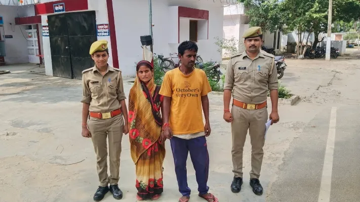 बहराइच : युवती के अपहरण में शामिल दंपती गिरफ्तार