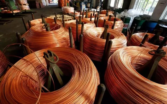 भारी हाजिर मांग से तांबा वायदा कीमतों में तेजी