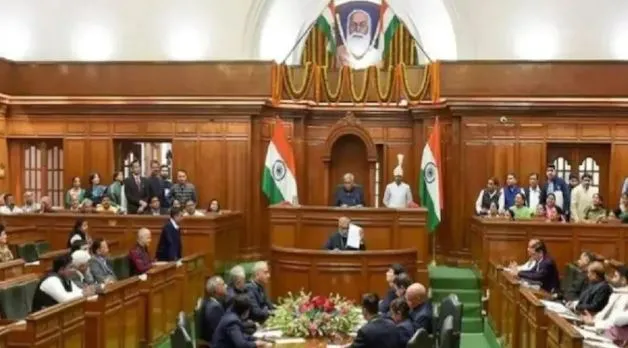 बीजेपी विधायकों ने विधानसभा का ‘छद्म सत्र’ किया आयोजित, ‘आप’ सरकार पर साधा निशाना
