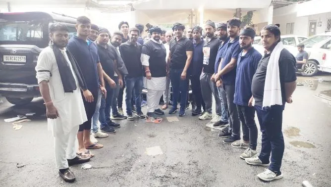  बरेली: कांग्रेस पार्टी के हल्ला बोल कार्यक्रम में शामिल होकर बरेली से पहुंचे कांग्रेसी