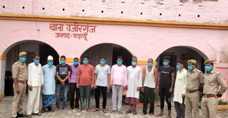 बदायूं: कांवड़ियों से मारपीट के बाद पथराव, पुलिस ने प्रधान समेत 11 को किया गिरफ्तार