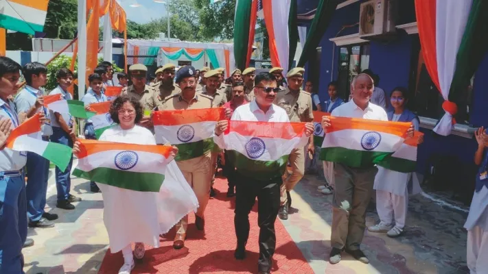 बहराइच : बच्चों ने कार्यक्रम के जरिये समझाया आजादी का महत्त्व, रंगारंग प्रस्तुतियों से जगाई देशभक्ति