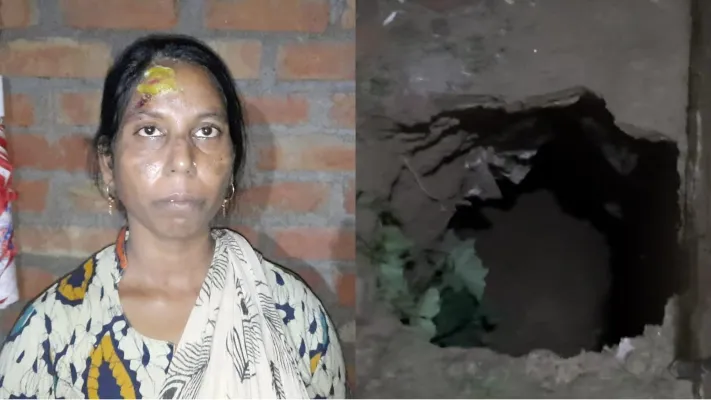 इटावा : जमीन धसने से 25 फिट गहरे गड्ढे में फंसी महिला, रैस्क्यू ऑपरेशन चलाकर निकाला सुरक्षित