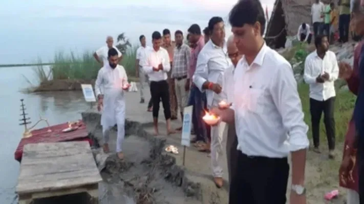 मेरठ : शुरू हुआ गंगा महाआरती का आयोजन, प्रतिदिन रहेगा जारी