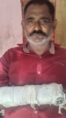 बहराइच : ड्यूटी से वापस जा रहे होमगार्ड को पीटा, घायल