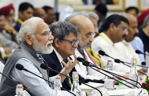 नीति आयोग की बैठक में पीएम मोदी बोले- वर्ष 2047 के भारत की ओर समग्रता से बढ़े देश