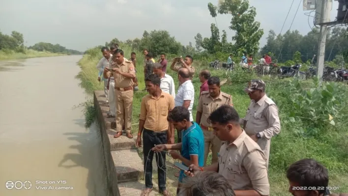 बहराइच : घर से लापता युवक का नहर में मिला शव
