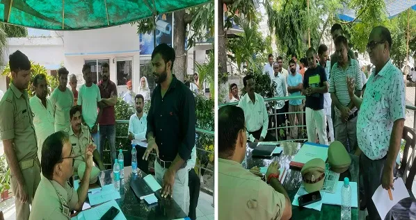 मुरादाबाद : कॉलेज में छात्र का कैप उतरवाने पर हंगामा, दोनों पक्षों ने पुलिस को दी तहरीर