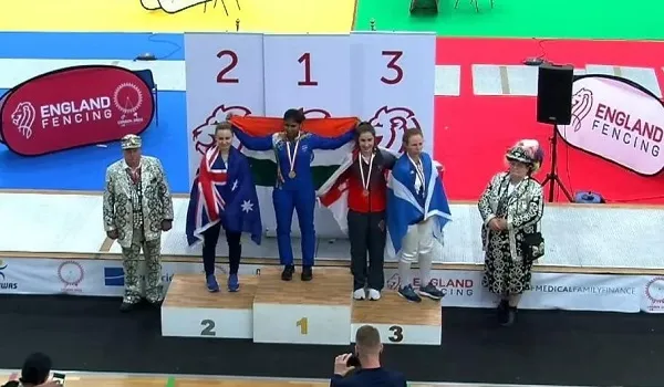 World Fencing Championships: भवानी देवी ने जीता गोल्ड, ऑस्ट्रेलियाई तलवारबाज को 15-10 से हराया
