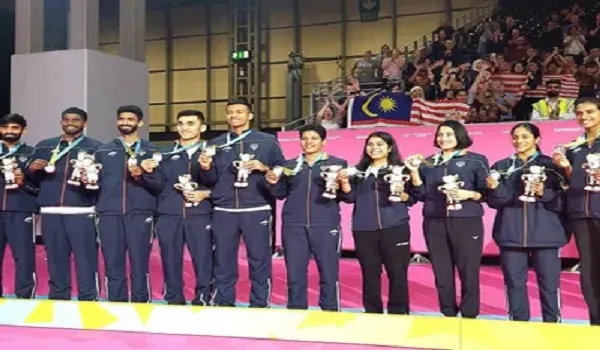 CWG 2022 : स्वर्ण पदक से चूकीं भारतीय मिश्रित बैडमिंटन टीम, रोमांचक रहा मुकाबला