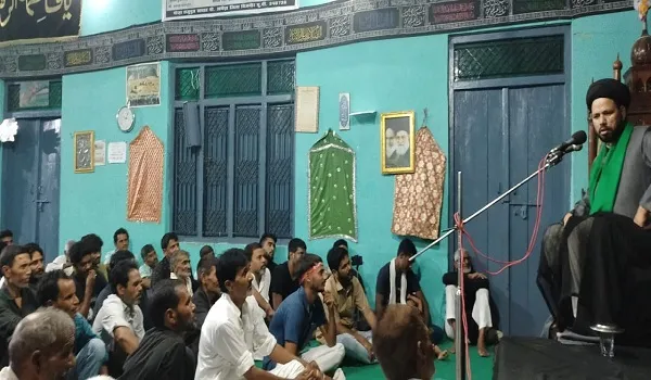 बिजनौर : इमाम हुसैन की याद में हुईं मजलिसें