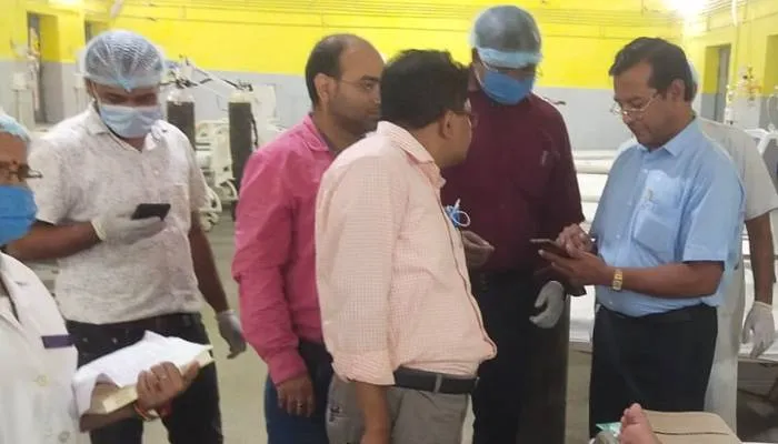 अयोध्या: कोरोना संक्रमण को लेकर अस्पतालों में हुई मॉक ड्रिल