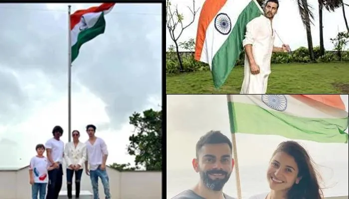 बॉलीवुड में Independence Day की धूम, Akshay Kumar समेत कई सेलेब्स ने तिरंगा लहरा कर फैंस को दी बधाई