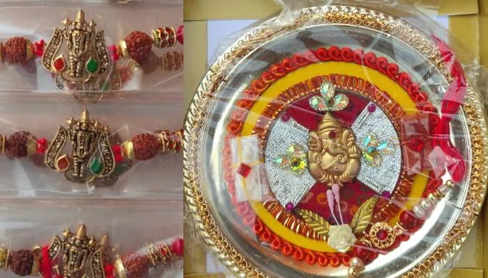 अयोध्या: रक्षाबंधन की तैयारियां हुईं तेज, कलाइयों पर दर्शन देंगे राम, कृष्ण व गणेश