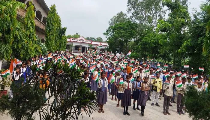 बहराइच: आरपीएस इंटर कालेज में धूमधाम से मनाया गया आजादी अमृत महोत्सव, छात्रों ने लिया यह शपथ