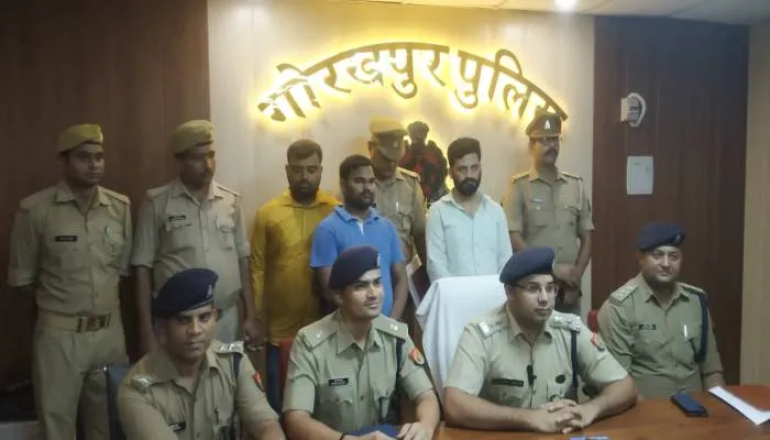 गोरखपुर: अपहृत कम्पनी संचालक को पुलिस ने सकुशल कराया मुक्त, तीन को किया गिरफ्तार