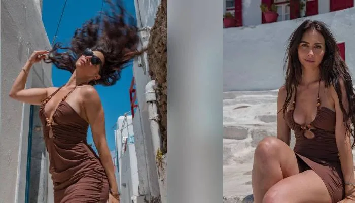 Greece की गलियों में दिखीं लॉरेन गॉटलिब, एक्ट्रेस के स्टनिंग लुक के कायल हुए कई स्टार्स