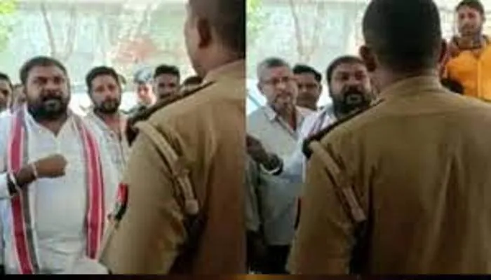 कानपुर: भाजपा विधायक व दरोगा के बीच थाने में हुई नोंकझोंक, वीडियो वायरल