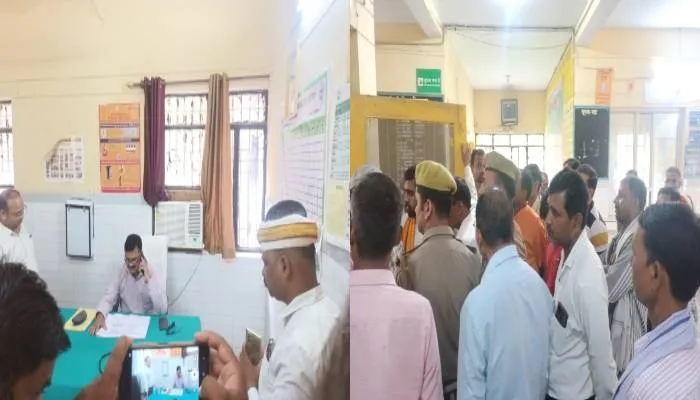 बहराइच: डीएम ने सीएचसी में मारा छापा, बाल रोग विशेषज्ञ समेत दो डॉक्टर मिले अनुपस्थित