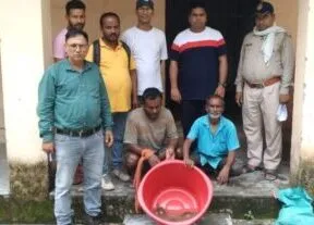 हल्द्वानी: कछुए बेचने आए ऊधम सिंह नगर के दो तस्कर गिरफ्तार, चार कछुए बरामद