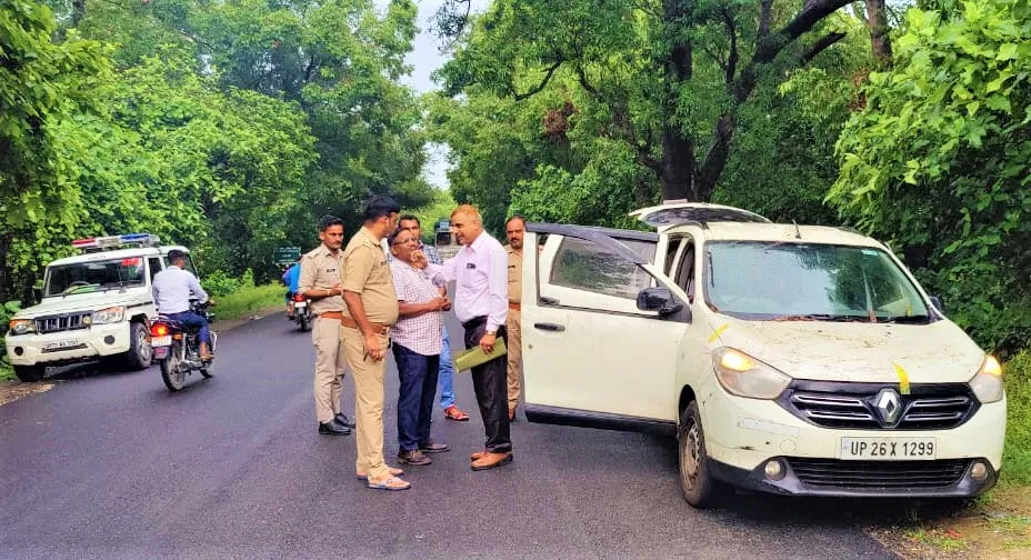 पीलीभीत: व्यापारी की हत्या या खुदकुशी!, जांच पड़ताल के लिए लखनऊ से आई फॉरेंसिक टीम