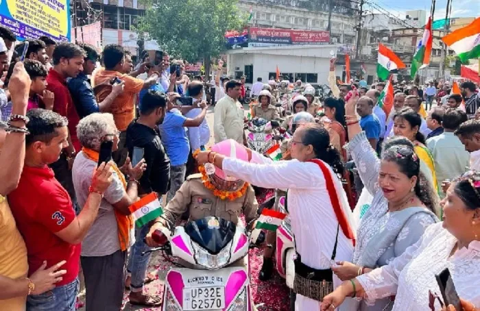 लखनऊ: आजादी के अमृत महोत्सव में सराबोर है यूपी पुलिस