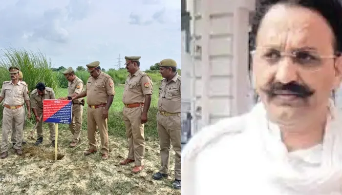 सुल्तानपुर: मुख्तार गैंग का अपराधी सिराज अहमद की करोड़ों की संपत्ति कुर्क