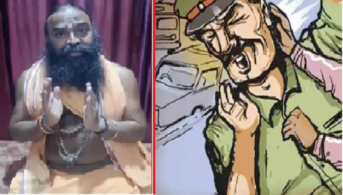 गाजियाबाद: महंत ने समर्थकों के साथ पुलिसकर्मियों को जिंदा जलाने की कोशिश…जानें पूरा मामला