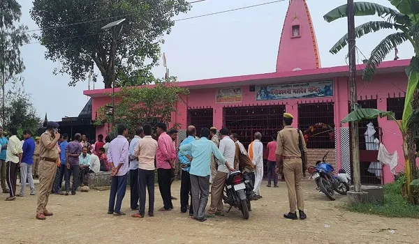 बिजनौर : मंदिर के पुजारी की पीट-पीट कर हत्या, हत्यारों की तलाश में जुटी पुलिस