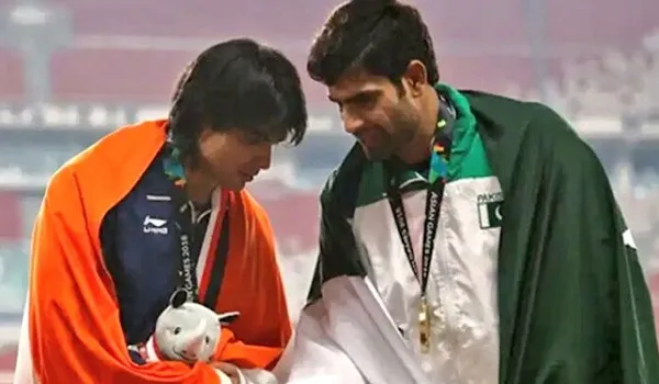 CWG 2022 : पाकिस्तान के अरशद नदीम ने नीरज चोपड़ा की दोस्ती पर कहा- हम प्रतिद्वंद्वी नहीं, परिवार का हिस्सा हैं