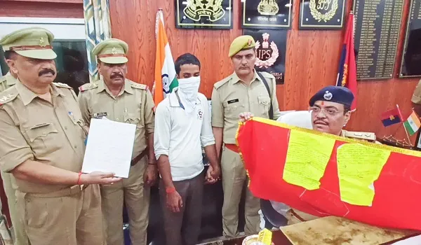 रामपुर : शोहरत पाने को युवक ने खेला धमकी भरे पत्रों का खेल, गिरफ्तार