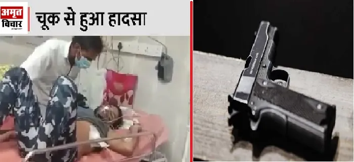 लखनऊ : पूर्व मंत्री शंखलाल मांझी के बेटे को लगी गोली….जानें पूरा मामला