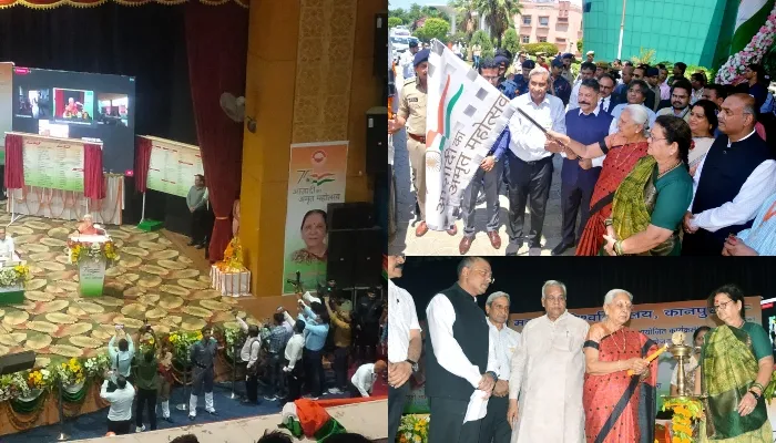 रक्षाबंधन में भाइयों को बोलें बेटियों को सर्वाइकल कैंसर से बचाव का टीका दिलवाए : राज्यपाल आनंदीबेन