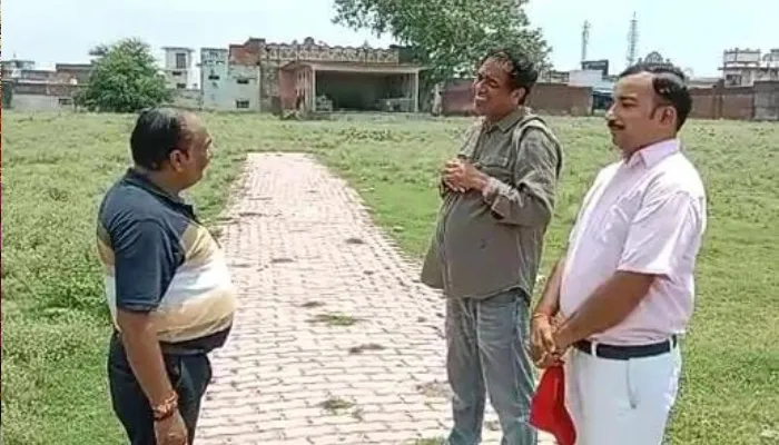 अयोध्या: रामलीला से पहले होगा भूमिपूजन, अध्यक्ष ने मांगा आशीर्वाद