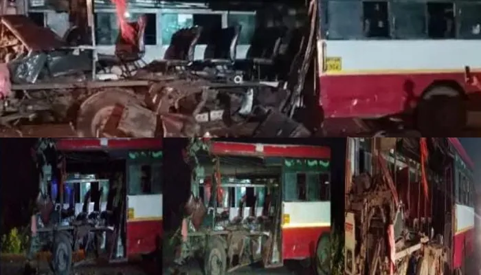 बाराबंकी: डीसीएम में पीछे से टकराई रोडवेज बस, 12 घायल, चार की हालत गंभीर