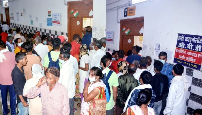 कानपुर: संक्रामक बीमारियां निकाल रही दम, अस्पतालों में बेड पड़ गए कम