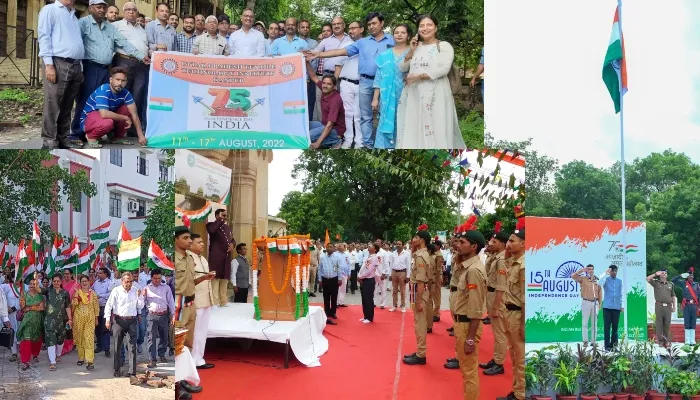 कानपुर: डॉक्टरों और इंजीनियरों ने मनाया आजादी का जश्न, संस्थानों में हुआ ध्वजारोहण