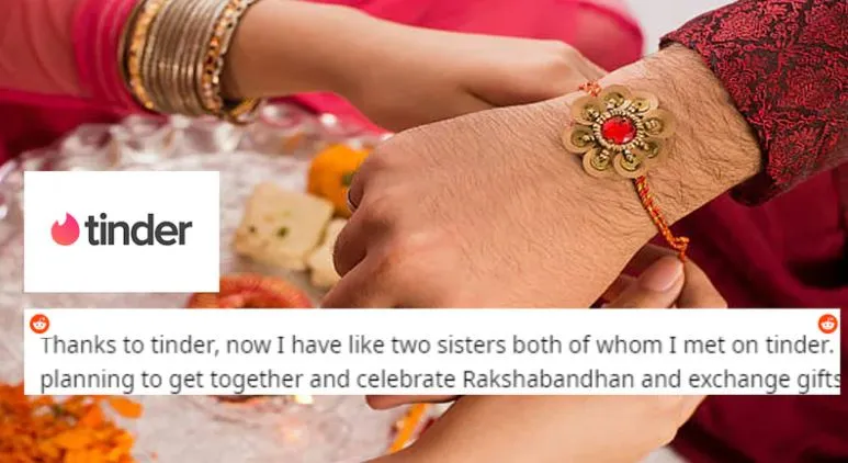 रक्षाबंधन स्पेशल:  Dating App पर बनाई बहन, लिखी ये भावुक कर देने वाली बात