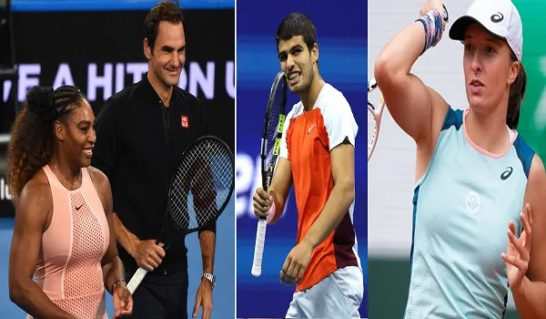 रोजर फेडरर और सेरेना विलियम्स के संन्यास से टेनिस में शुरू होगा कार्लोस अल्काराज-इगा स्वियातेक का दौर