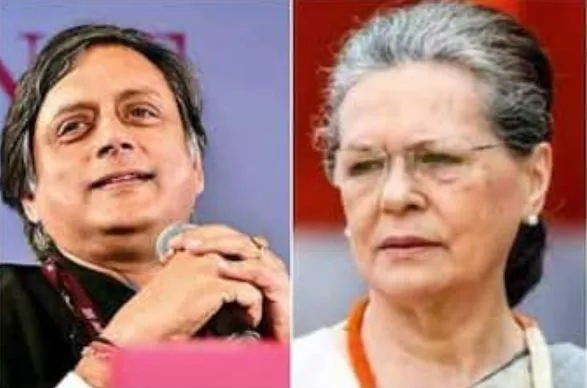 कांग्रेस अध्यक्ष का चुनाव लड़ने के संकेत के बीच शशि थरूर ने की सोनिया से मुलाकात