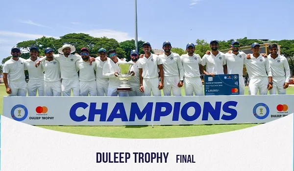 Duleep Trophy 2022 : पश्चिम क्षेत्र ने जीता दलीप ट्रॉफी का खिताब, यशस्वी जायसवाल-जयदेव उनादकट चमके