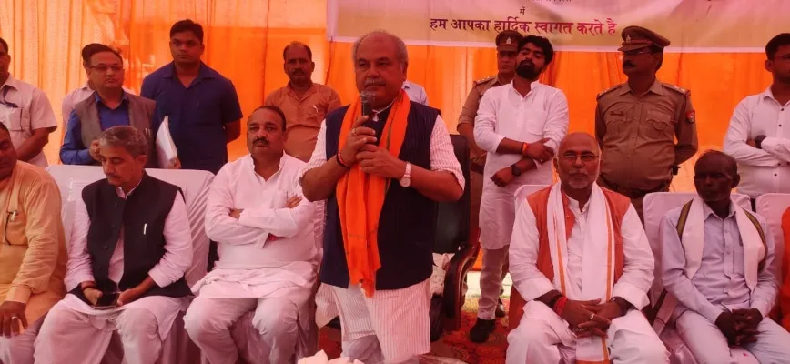 प्रदेश में पहली बार बनी है जनता की सरकार है :नरेंद्र सिंह तोमर