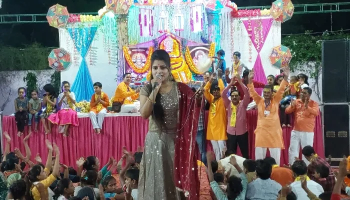 हरदोई: खाटू श्याम का जागरण आयोजित, भजन सुन मुग्ध हुए श्रोता