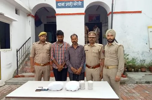 बरेली: पुलिस और एसटीएफ की टीम ने दो अंतरराष्ट्रीय अफीम तस्कर को किया गिरफ्तार, आठ किलो अफीम बरामद