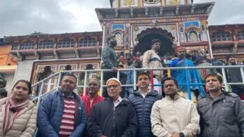 बदरीनाथ: पीएम मोदी के सलाहकार व उप सचिव बदरीनाथ पहुंचे