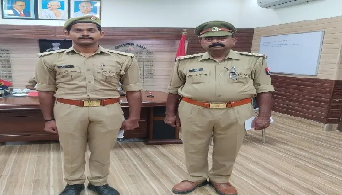 रायबरेली : युवतियों को बचाने वाले पुलिसकर्मी सम्मानित